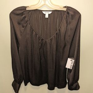 NINE WEST blouson top